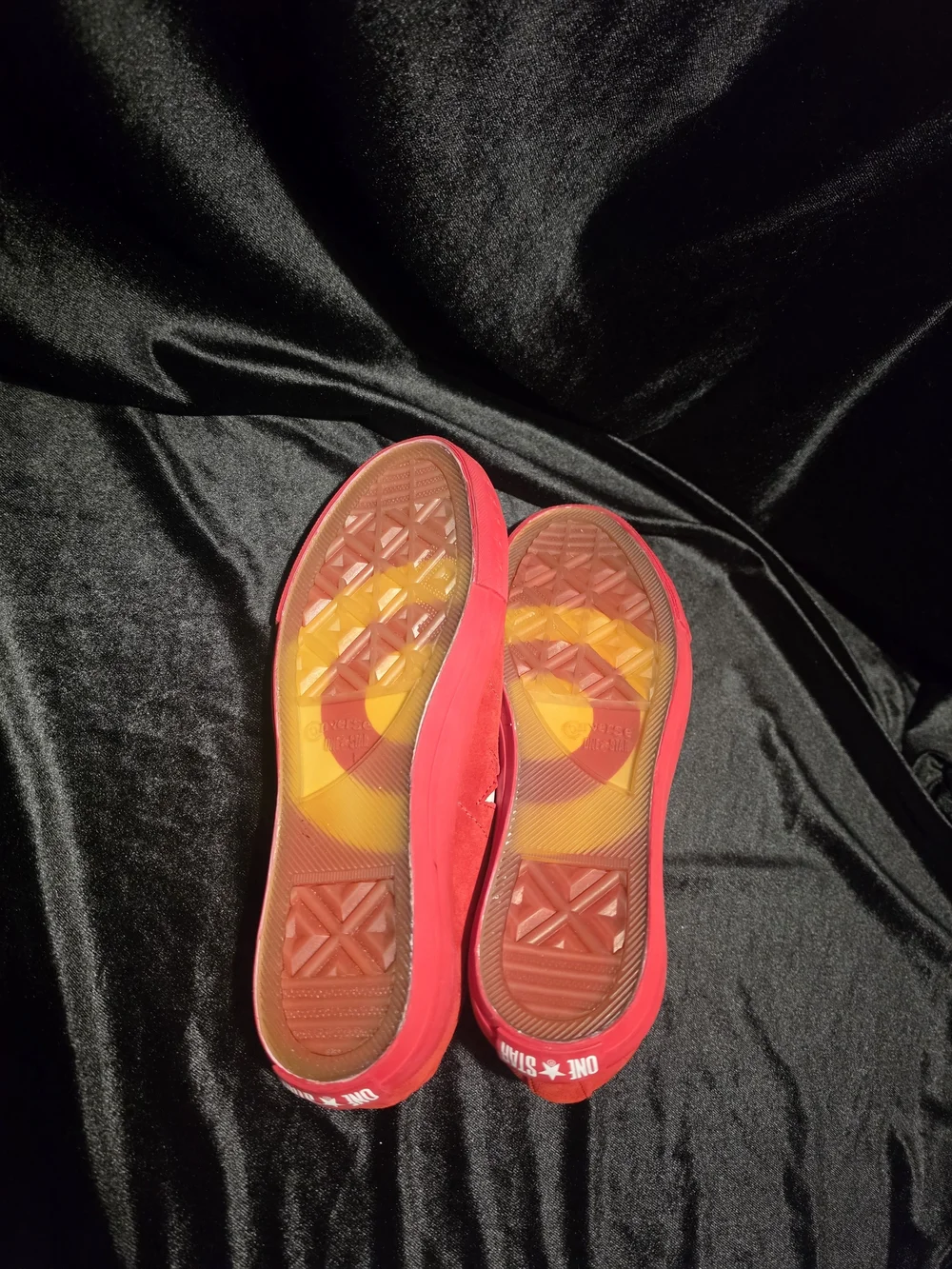 Vintage Converse One Star x Target Red Suede Sneakers - Rare 2009 Promo - M8.5